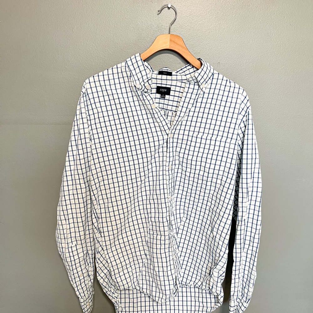 J Crew Slim Fit Long Sleeve Shirt